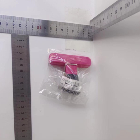 Cleste Multifunctional pentru Sigilarea Pungilor, din Plastic, Mentine Alimentele Proaspete, 7x6.5 cm, Roz [1]