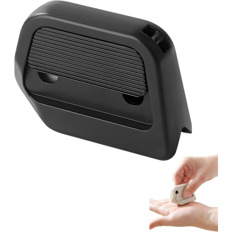 Cutter Portabil, din ABS, Magnetic, Lama Ceramica, Autoretractabila, Universal, Negru [1]