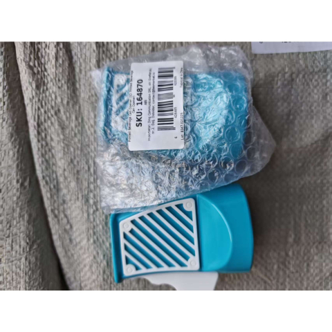 Desfacator Doze, Flippy, din ABS, 10.7 x 8 cm, Manual, Albastru Deschis/Alb [1]