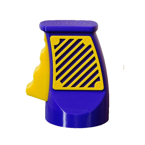 Curăţător, Desfăcător, Răzătoare - Desfacator Doze, Flippy, din ABS, 10.7 x 8 cm, Manual, Albastru/Galben