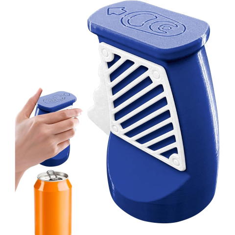 Desfacator Doze, Flippy, din ABS, 10.7 x 8 cm, Manual, Albastru Inchis/Alb [4]