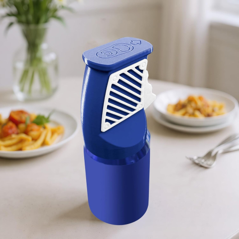 Desfacator Doze, Flippy, din ABS, 10.7 x 8 cm, Manual, Albastru Inchis/Alb [3]