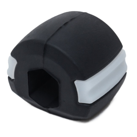 Diverse Casa - Dispozitiv de Tonifiere Faciala, din Silicon, Corectare Mandibula/Maxilar, Negru