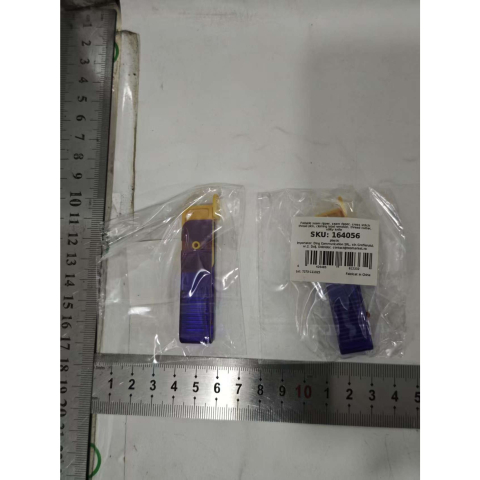 Dispozitiv pentru Descusut, Taietor de Etichete, 1.7 x 7 cm, Pliabil, din Plastic, Mov [5]