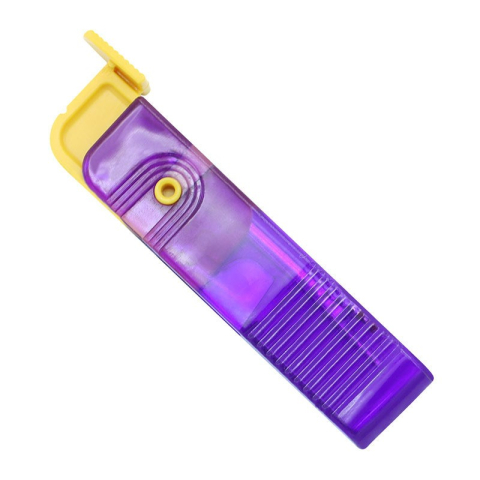 Dispozitiv pentru Descusut, Taietor de Etichete, 1.7 x 7 cm, Pliabil, din Plastic, Mov [1]