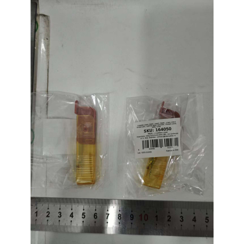 Dispozitiv pentru Descusut, Taietor de Etichete, 1.7 x 7 cm, Pliabil, din Plastic, Rosu/Galben [6]