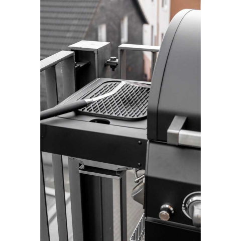 Covoras din Silicon pentru Scurgere Vase, Uz Casnic, Rezistent la Temperaturi Ridicate, Izolator, 30x24 cm, Negru [2]