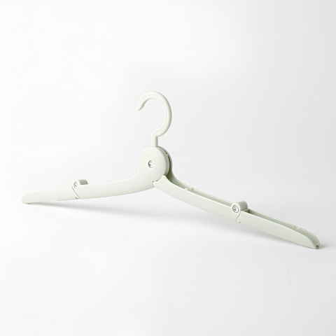 Umeras Pliabil de Calatorie, Mini Cuier Portabil pentru Haine, Suport de Uscare, 14x7x1.4cm, Verde [5]