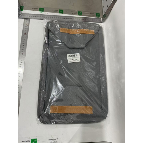 Cutie Depozitare pentru Haine, lucruri, din Textil cu Cadru Metalic, Manere Laterale, forma Dreptunghiulara, 48 x 28 x 25 cm, volum 34 L Gri [1]