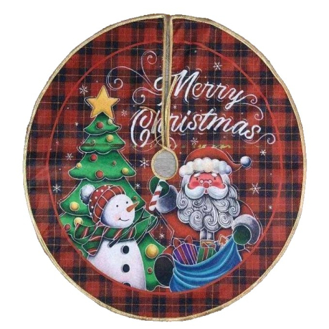 Covorase Brad - Covoras pentru Brad, Model 5, 90cm, Multicolor