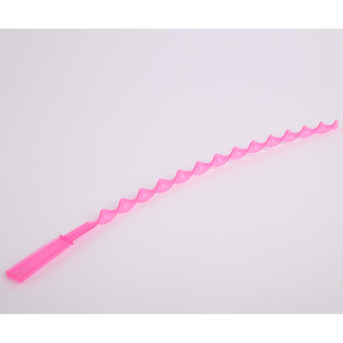 Jucarie Disc Zburator, Distractiv pentru Copii, Aruncator Manual din Plastic, cu Lumini, Roz [7]