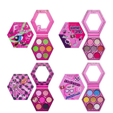 Trusa de Machiaj, KEVIN &amp; COCO, Nobody is Perfect, I am Nobody, 32 culori, 29 x 23.5 x 3 cm [11]