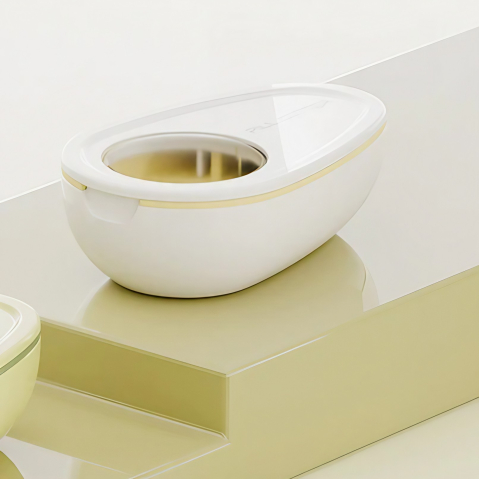 Cutie Taiat Pastile si Depozitare Medicamente, Alba, 8x5x2.65 cm, Compacta si Portabila, Ideala Pentru Calatorii [2]