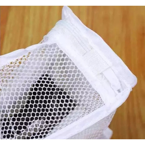 Sac pentru Spalare Incaltaminte, pentru Masina de Spalat, 28x24.5x8 cm, Alb [4]