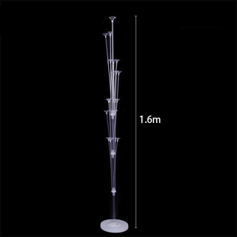 Suport pentru Baloane, cu Un Strat, pentru 19 Baloane, 160 cm, Transparent [3]