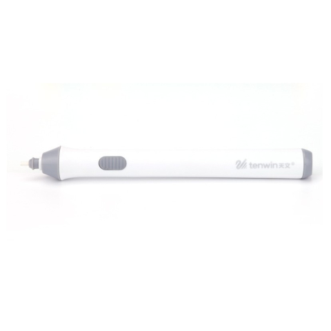 Radiera Electrica, pentru Schite si Arta, Grosime Varf 3 mm/5 mm, Baterii 2 x AA (neincluse), din ABS, Alb [3]