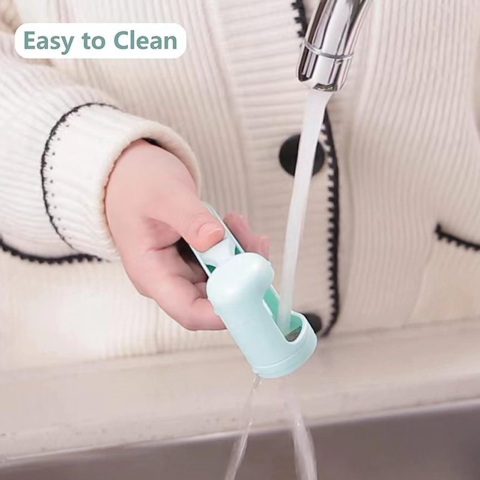 Taietor de Struguri Manual, Usor de Curatat si Folosit, Plastic si Otel, Albastru Deschis, 16.5x5.5 cm [6]