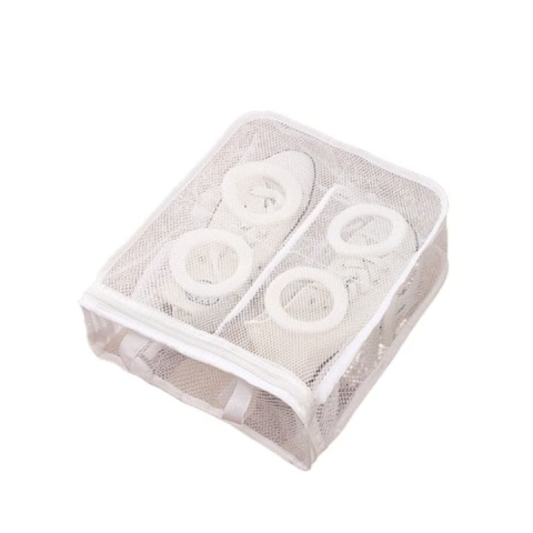 Produse ingrijire incaltaminte - Sac pentru Spalare Incaltaminte, pentru Masina de Spalat, 36x30x12 cm, Alb