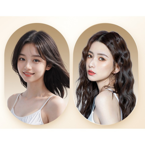 Placa de Par fara Fir, Adaptor Tip C, Tensiune 5V, Capacitate Baterie 3000 mAh, Indreptat, Ondulat, 4 Trepte de Temperatura, 21.8 x 3.1 x 3.4.1 cm, Alb [6]