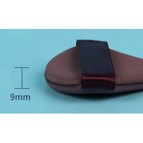 Set 7 Bureti de Machiaj Triunghi Reutilizabili, Utilizare Umeda sau Uscata, 5.5 x 5.5 x 1.3 cm, Powder Puff, Multicolor [9]