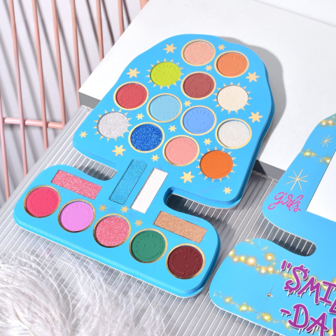 Paleta de Machiaj, KEVIN &amp; COCO, Shadow Painting, 22 culori, 20.2 x 15.2 x 1.2 cm [1]