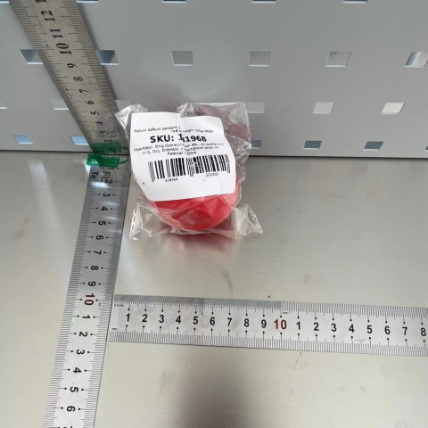 Greutate pentru Baloane, Accesoriu Petrecere, 5.5x5.5 cm, 120 g, Rosu [1]