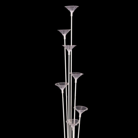 Suport pentru Baloane, cu Un Strat, pentru 19 Baloane, 160 cm, Transparent [6]