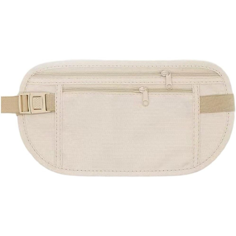 Genti, Portofele, Penare - Geanta Anti-Furt, Suport Portofel/Documente, Bej