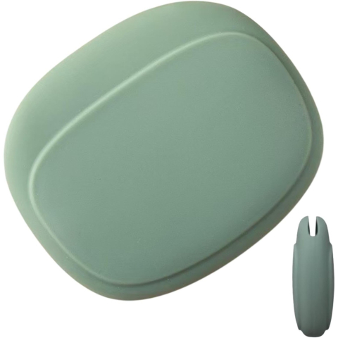 Cabluri si accesorii - Husa din Silicon, pentru Casti, Cabluri, Portabila 8.5 x 10 x 2 cm, Gri