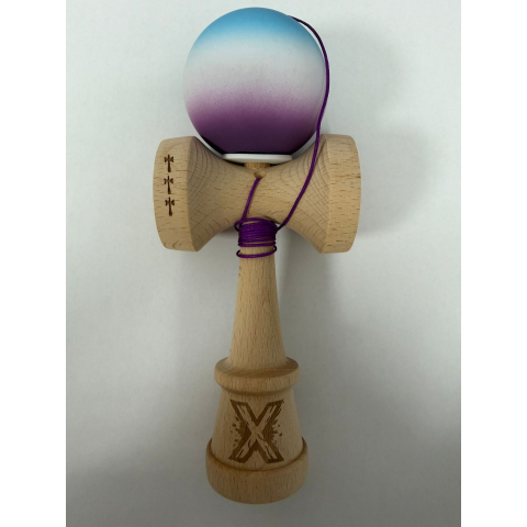 Kendama si Spinnere - Kendama X Originala, Profesionala, Big Cups V3, Rubber Grip model 27
