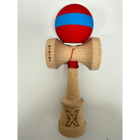 Kendama si Spinnere - Kendama X Originala, Profesionala, Big Cups V3, Rubber Grip model 7