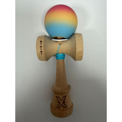 Kendama si Spinnere - Kendama X Originala, Profesionala, Big Cups V3, Rubber Grip model 8