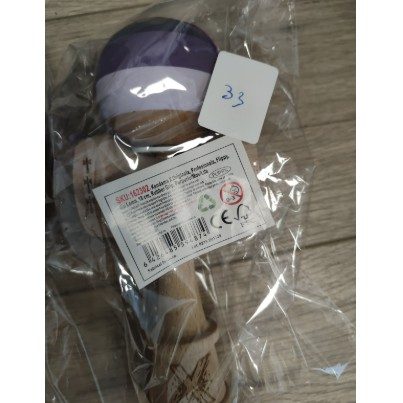 Kendama Rubber Grip V3 Cupe Mari - Kendama X Originala, Profesionala, Big Cups V3, Rubber Grip, model Purpuriu/mov/lila