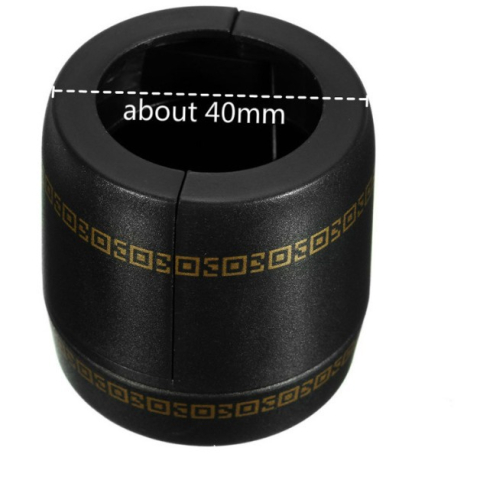 Lacat de Blocare pentru Sticle, Lacat pentru Sticle cu Bauturi, din Plastic PP durabil, Cu Parola din 3 Cifre, 40 x 42 x 45 mm, Negru [3]