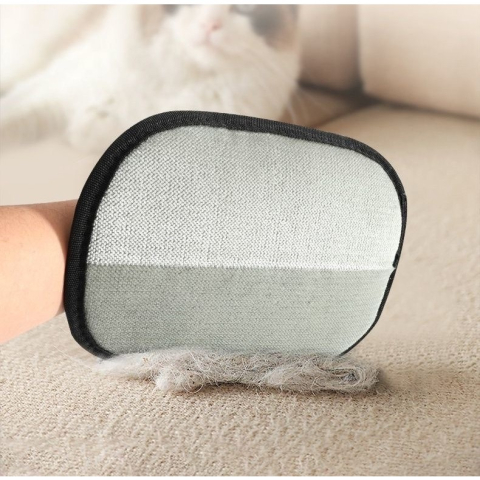 Manusa pentru Indepartarea Parului de Animale, din Panza, 24 x 16 cm, Negru [4]