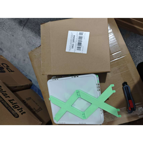 Organizator de Pantofi, 5 Straturi, din ABS, Suport Modular, 65.5 x 24 x 26 cm, Alb/Verde [1]