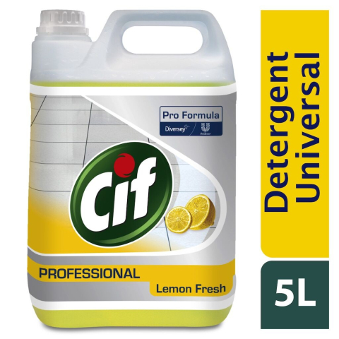 Pachet CIF Professional APC Lemon Fresh - Detergent Universal, Parfum de Lamaie, 2×5 L [3]