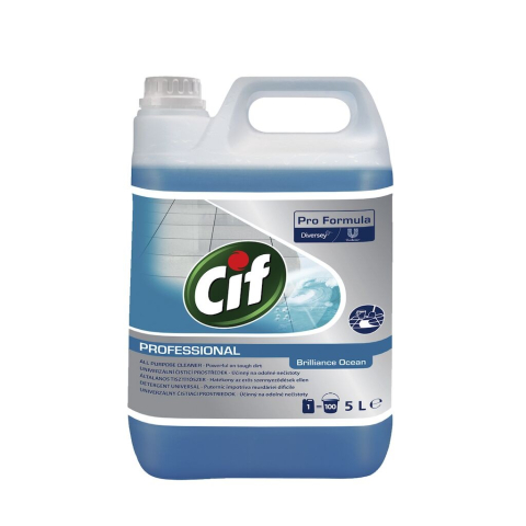 Pachet CIF Professional Brilliance Ocean - Detergent Universal pentru Suprafete 2×5 L [4]