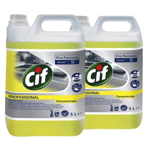 Produse Curatenie - Pachet CIF Professional Degreaser Concentrat - Degresant Profesional 2×5 L