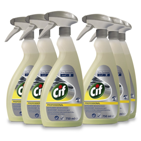 Pachet CIF Professional Degreaser - Degresant Profesional, 6×0.75 L [3]