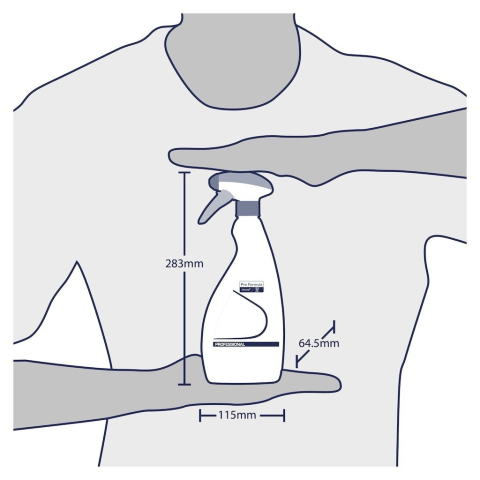 Pachet CIF Professional Oven &amp; Grill Cleaner - Detergent pentru Cuptoare si Gratare 6×0,75 L [4]