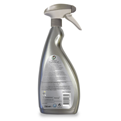 Pachet CIF Professional Stainless Steel - Detergent pentru Inox 6×0,75 L [2]