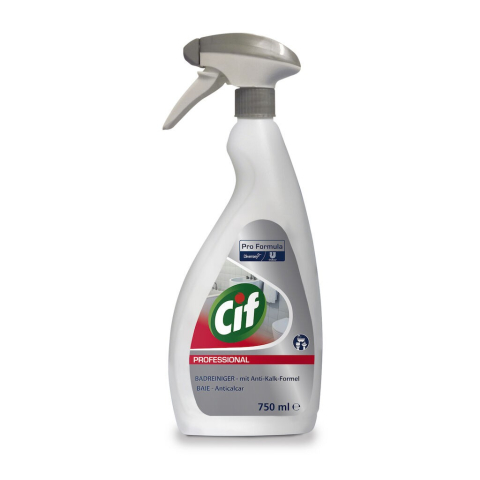 Pachet CIF Professional Washroom - Detergent si Detartrant pentru Suprafetele din Baie, 6×0,75 L [5]