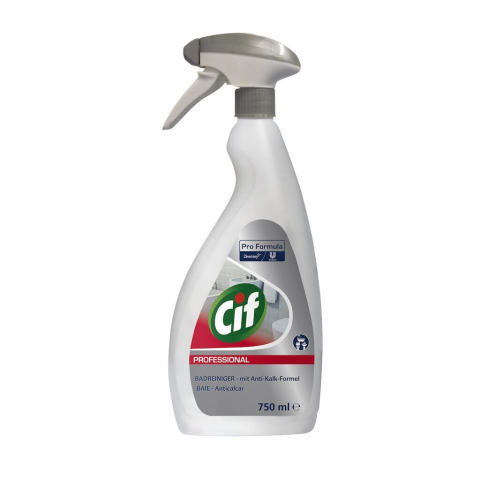 Pachet CIF Professional Washroom - Detergent si Detartrant pentru Suprafetele din Baie, 6×0,75 L [2]