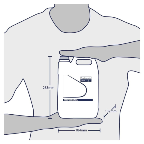 Pachet CIF Professional Wood Floor Cleaner - Detergent pentru Pardoseli din Lemn 2×5 L [5]