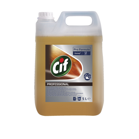 Pachet CIF Professional Wood Floor Cleaner - Detergent pentru Pardoseli din Lemn 2×5 L [3]