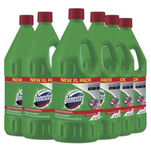 Produse Curatenie - Pachet Domestos Professional Pine Fresh - Detergent Lichid Dezinfectant, 6×2 L