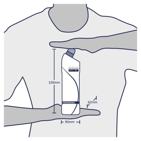 Pachet Domestos Professional Toilet Gel Ocean - Gel Dezinfectant pentru Toaleta, 12×1L [2]