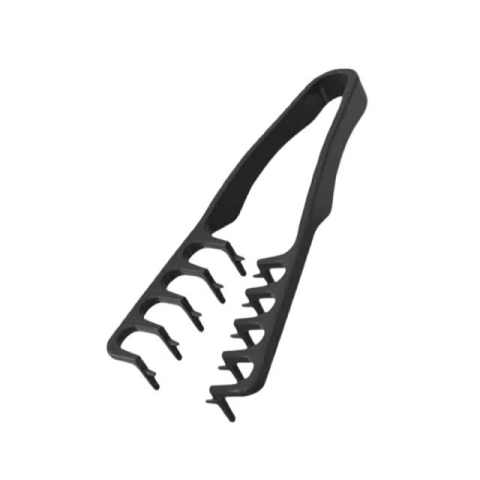 Ingrijire par si Accesorii - Pieptan de Volum, Flippy, din ABS, pentru Femei/Barbati, 19 x 9 cm, Negru