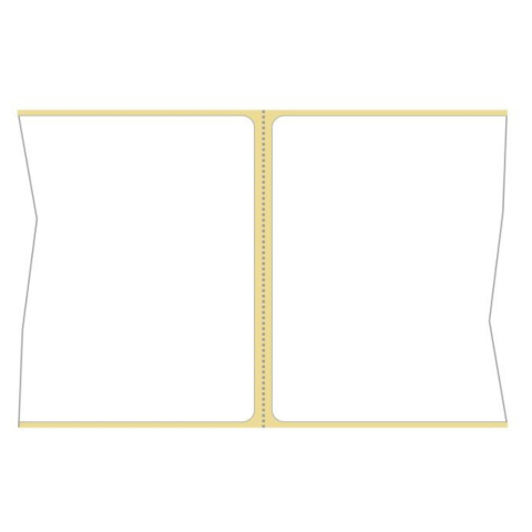 Set 12 Role Etichete Autoadezive Termice 100x150mm, 1000 Etichete/Rola, Etichetare Rapida si Precisa [4]